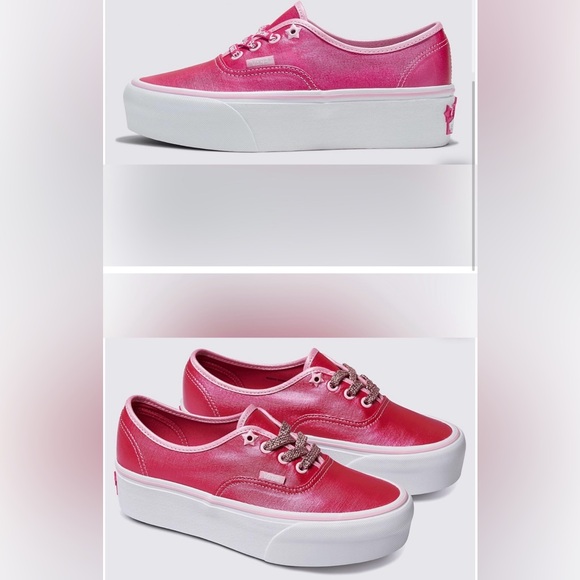 NEW pink Barbie van platform sz 8.5 - Picture 2 of 11